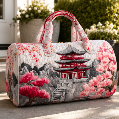 Handmade Quilted Duffel Bags